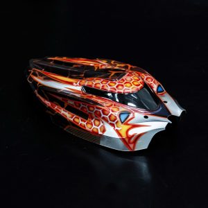 RADIANZ Arrma Typhon Grom Vel'koz Airbrush Lexan Body Vel'koz - Fire
