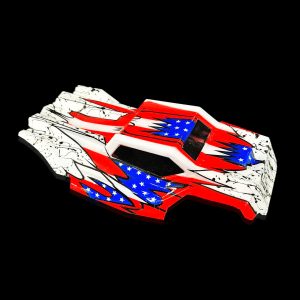 RADIANZ Arrma Typhon Grom Airbrush Lexan Body - Megalodon