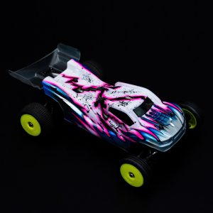 RADIANZ LOSI Micro-B Leopard Airbrush Lexan Body - Shark