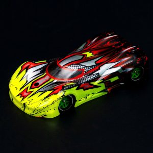 RADIANZ MiNI-Z Slayer Airbrush Lexan Body - Solar Flare