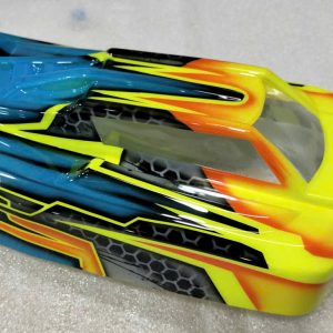 RADIANZ  Schumacher CAT L1R Grpline Airbrush Lexan Body - Razorcat