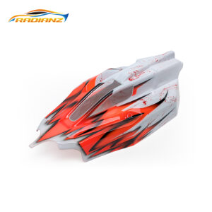 RADIANZ TEAM ASSOCIATED RC10B7.1 Fullspeeds Airbrush Lexan Body (Crimson Fang)